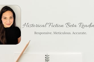 beta read your historical fiction novel