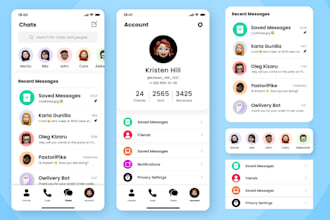 develop conversation app, chatting app, texting app, messaging app