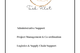be your task pilot expert admin and logistics support