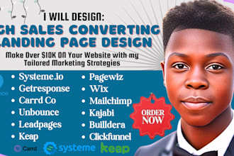 do carrd co unbounce wix systeme io getresponse keap leadpages landing page