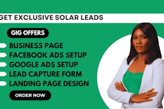 generate hot solar leads roofing leads that convert via facebook ads, google ads