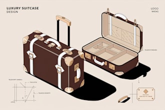 design duffle bag tech, tote packbag clothing tech pack flat sketch handbag