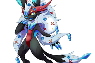 draw you a pokemon fusion