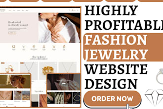 build shopify jewelry store jewelry website jewelry dropshipping fashion website