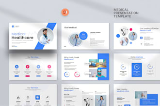 design or redesign medical ppt presentation healthcare medical presentation
