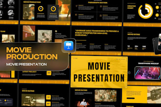 movie pitch deck video presentation film powerpoint tv series investor deck