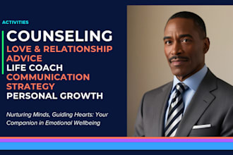 provide you with counseling in your marriage, relationships, career