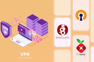 install private VPN openvpn or wireguard on your server