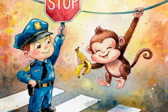 children story book illustration children story book illustration