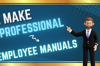 create your professional employee manual