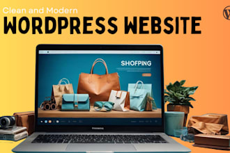 create a responsive wordpress website or landing page with elementor pro
