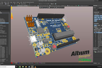do altium pcb symbol and footprint designing