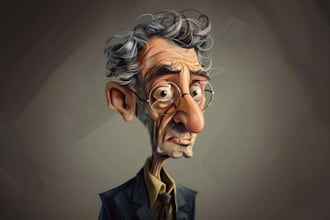 draw amazing caricature graduation