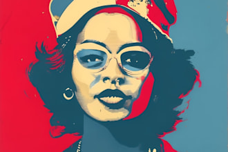 make a beautiful wpap pop art portrait