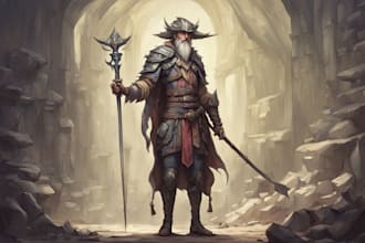 provide amazing d and d character for you