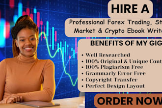 ghost write forex trading ebook stock market crypto investment course writer
