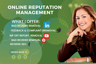 reverse seo, online reputation management, supress negative link, orm clutch