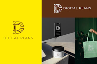 do make a company, letter minimalist modern logo design