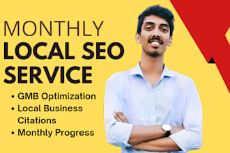 provide monthly local seo service