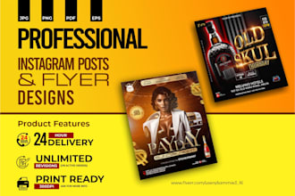 design a professional flyer for businesses and products