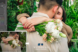 do editing wedding and event photos with lightroom