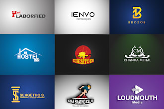 make impactful , unique and simple logo for your brand