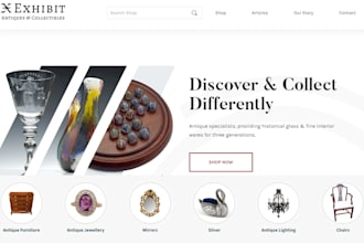 design artifacts website heirloom shopify store antiques shopify store