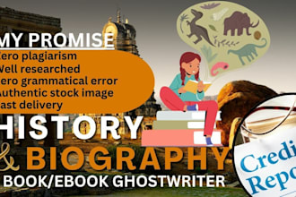 write an ebook, article, and script for history, political science and sociology