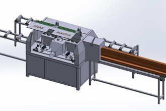 3d model, static simulation, machine design proposal, 3d animation,