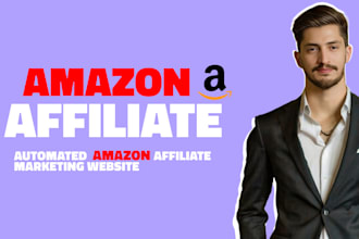 create a self operating amazon affiliate marketing website coupled with an auto
