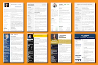 design and write your ats resume, CV, cover letter as a professional CV maker