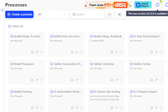 automate your manual tasks in adspower, openbots ,uipath rpa bot
