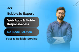 fix issue mobile responsive bubble saas mvp