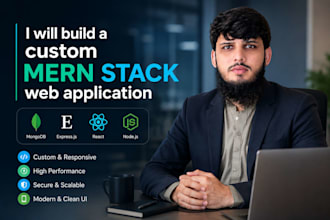 build a custom mern stack web application