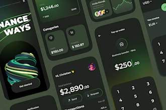 build money transfer app fintech website neobank app payment app wallet app