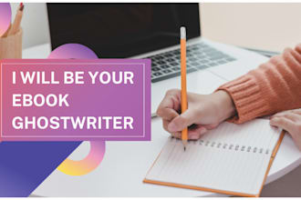ghostwrite self help ebook, amazon kindle ghost book writer, ebook ghostwriter