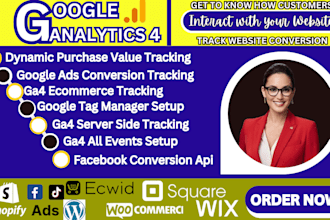 setup google ads conversion, analytics 4,sitemap meta pixel,tag manager tracking