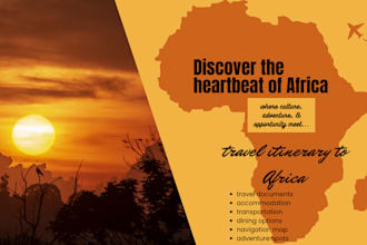 create a custom travel itinerary for your dream vacation