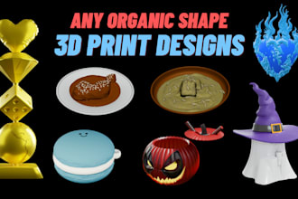 do highly detailed 3d character modeling for 3d printing