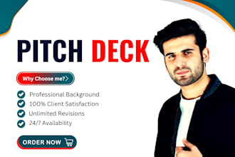 design investors pitch deck and powerpoint presentation