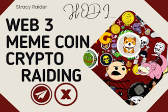 do raiding and marketing token solana meme coin project raiding