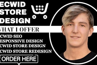 build ecwid ecommerce store ecwid store design ecwid SEO ecwid store redesign