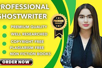 be your professional ghostwriter book, ghostwriter, recipe book, cookbook design