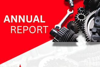 create annual report for you