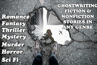 be your nonfiction and fiction ebooks ghostwriter