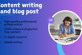 write a blog post on education and elearning article