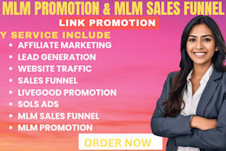 do mlm promotion, affiliate link promotion MLM leads mlm sales funnel, solo ads