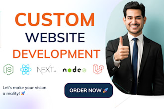 build your business portfolio, doctors portal, or construction website