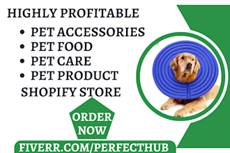 design pet accessories pet food pet care pet product domestic pet shopify store