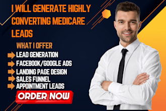 generate hot medicare leads health insurance leads home care, elderly care leads